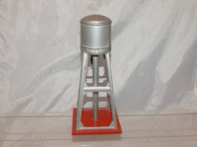 Load image into Gallery viewer, Vintage Lionel 93 Metal Water Tower Aluminum silver tinplate clean accessory tin