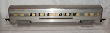 Load image into Gallery viewer, CLEAN American Flyer 661 Aluminum Coach Car Metal lighted 1950s Link streamlined