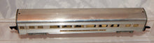 Load image into Gallery viewer, CLEAN American Flyer 661 Aluminum Coach Car Metal lighted 1950s Link streamlined