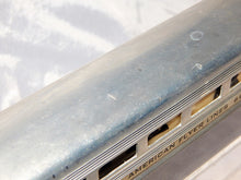 Load image into Gallery viewer, CLEAN American Flyer 661 Aluminum Coach Car Metal lighted 1950s Link streamlined