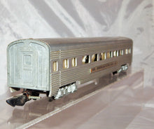 Load image into Gallery viewer, CLEAN American Flyer 661 Aluminum Coach Car Metal lighted 1950s Link streamlined