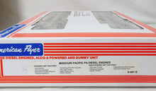 Load image into Gallery viewer, American Flyer 6-49601 Missouri Pacific PA AA Passenger Set Eagle + 3 cars 9 pcs