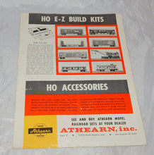 Load image into Gallery viewer, Vintage Athearn 1959-1960 Ho Catalog All Aboard with Athearn 8 pgs sets locos ++