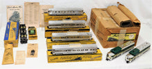 Load image into Gallery viewer, American Flyer 1953 K5364W Silver ROCKET CHROME Diesel Vista Passngr Set 474 475