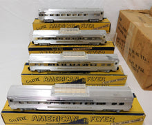 Load image into Gallery viewer, American Flyer 1953 K5364W Silver ROCKET CHROME Diesel Vista Passngr Set 474 475