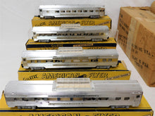 Load image into Gallery viewer, American Flyer 1953 K5364W Silver ROCKET CHROME Diesel Vista Passngr Set 474 475