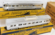 Load image into Gallery viewer, American Flyer 1953 K5364W Silver ROCKET CHROME Diesel Vista Passngr Set 474 475