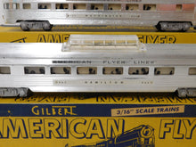 Load image into Gallery viewer, American Flyer 1953 K5364W Silver ROCKET CHROME Diesel Vista Passngr Set 474 475