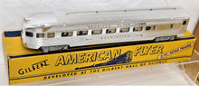 Load image into Gallery viewer, American Flyer 1953 K5364W Silver ROCKET CHROME Diesel Vista Passngr Set 474 475