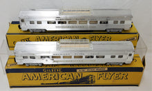 Load image into Gallery viewer, American Flyer 1953 K5364W Silver ROCKET CHROME Diesel Vista Passngr Set 474 475