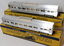 Load image into Gallery viewer, American Flyer 1953 K5364W Silver ROCKET CHROME Diesel Vista Passngr Set 474 475