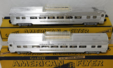 Load image into Gallery viewer, American Flyer 1953 K5364W Silver ROCKET CHROME Diesel Vista Passngr Set 474 475