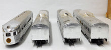 Load image into Gallery viewer, American Flyer 1953 K5364W Silver ROCKET CHROME Diesel Vista Passngr Set 474 475