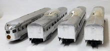 Load image into Gallery viewer, American Flyer 1953 K5364W Silver ROCKET CHROME Diesel Vista Passngr Set 474 475