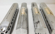 Load image into Gallery viewer, American Flyer 1953 K5364W Silver ROCKET CHROME Diesel Vista Passngr Set 474 475
