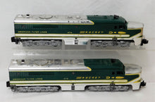 Load image into Gallery viewer, American Flyer 1953 K5364W Silver ROCKET CHROME Diesel Vista Passngr Set 474 475