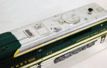 Load image into Gallery viewer, American Flyer 1953 K5364W Silver ROCKET CHROME Diesel Vista Passngr Set 474 475