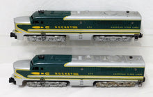 Load image into Gallery viewer, American Flyer 474 475 Satin Silver Rocket Diesel PA AB 1954-5 Runs A Roof repnt