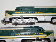 Load image into Gallery viewer, American Flyer 474 475 Satin Silver Rocket Diesel PA AB 1954-5 Runs A Roof repnt