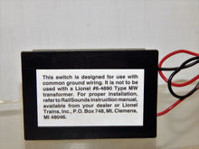 Load image into Gallery viewer, Lionel 6-5906 Sound Activation Button 3Rail O, American Flyer or Railsounds Part