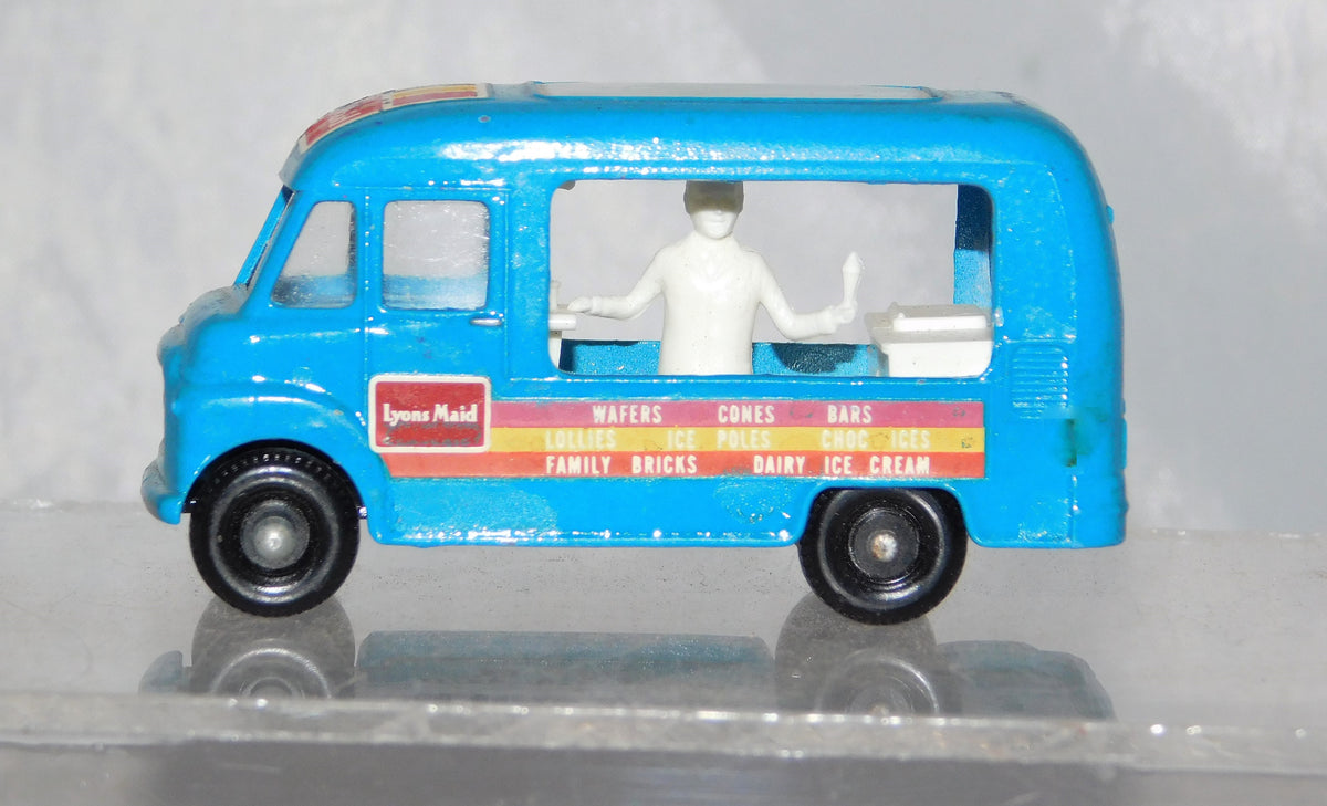ミニカー MATCHBOX No.47 LYONS MAID ICE-CREAM MOBI Vintage Matchbox # 47 Lyons Maid Ice Cream Mobile Shop
