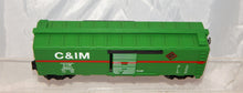 Load image into Gallery viewer, Lionel 6-16021 C&IM Chicago Illinois Midland Double Door Boxcar Standard O C7