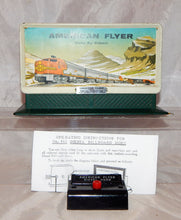 Load image into Gallery viewer, ORIGINAL American Flyer #561 Diesel Horn Billboard Sound w/button 1950s Santa Fe
