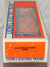 Load image into Gallery viewer, Lionel Lines 9849 Woodside Billboard Reefer Lenny the Lion 1983 BXD refrigerator