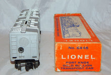 Load image into Gallery viewer, BOXED Lionel Trains 6445 Fort Knox Mint Car Clean Bullion Transport Silver Postw