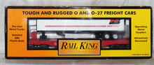 Load image into Gallery viewer, MTH 30-76266 BNSF Flatcar w/ Trailer O/027 Burlington Northern Santa Fe 545728