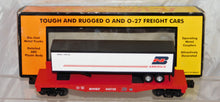Load image into Gallery viewer, MTH 30-76266 BNSF Flatcar w/ Trailer O/027 Burlington Northern Santa Fe 545728