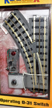 Load image into Gallery viewer, MTH 40-1005 Real Trax Left Hand Remote switch 0-31 operating w/ controller C-10