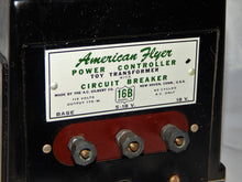 Load image into Gallery viewer, American Flyer 16B 175 watt transformer Deadman Handle AC Serviced Clean 1954-56
