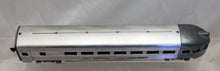 Load image into Gallery viewer, CLEAN American Flyer 663 Aluminum Observation Car Metal lighted w/drumhead 1950s S