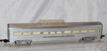 Load image into Gallery viewer, CLEAN American Flyer 662 Aluminum Passenger Car Metal lighted Vista Dome Link S