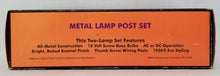 Load image into Gallery viewer, MTH 30-1031 #59 Gooseneck Lamp Classic Single Arc Teardrop Street Lamps GREEN (2