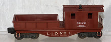 Load image into Gallery viewer, Lionel 6119-50 DL&W work caboose Brown 1956 Postwar Delaware Lackawanna misstamp