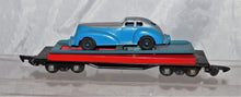 Load image into Gallery viewer, American Flyer 715 Unloading flatcar w/Blue & Silver Manoil Coupe 1952 blue ramp