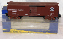 Load image into Gallery viewer, American Flyer 6-48354 Southern Pacific Boxcar 108730 Fctry Brown painted trucks