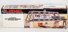 Load image into Gallery viewer, Lionel Trains 6-12772 Extension Bridge w/ Flasher & Piers BOXED complete 26" O/S