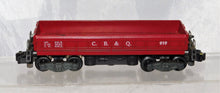 Load image into Gallery viewer, American Flyer Trains 919 CB&Q Automatic Dump Car w/ Button 1956 S BOXED CLEAN