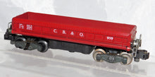 Load image into Gallery viewer, American Flyer Trains 919 CB&Q Automatic Dump Car w/ Button 1956 S BOXED CLEAN