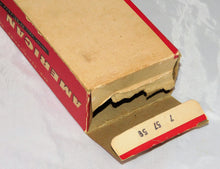 Load image into Gallery viewer, American Flyer 958 Mobilgas Single Dome Tank Car Red C7 in 24315 Box PlasticBase