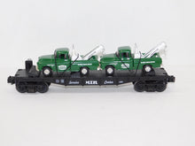 Load image into Gallery viewer, MTH 30-7615 Service Center Flatcar w/ diecast Ertl '55 Cameo Wreckers Tow Trucks