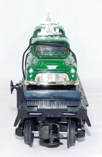 Load image into Gallery viewer, MTH 30-7615 Service Center Flatcar w/ diecast Ertl '55 Cameo Wreckers Tow Trucks