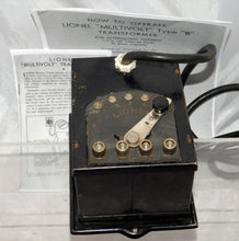 Load image into Gallery viewer, Lionel Type B NICKEL Side Plate Version Early 1917-1921 75 Watts Works 25 volts