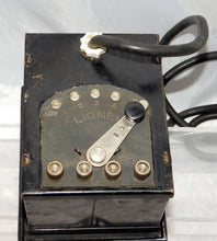 Load image into Gallery viewer, Lionel Type B NICKEL Side Plate Version Early 1917-1921 75 Watts Works 25 volts