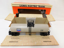 Load image into Gallery viewer, Lionel 6-17901 Chevron Unibody Tank Car O Gauge 1990 Petroleum Gas Beige Trains