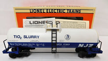 Load image into Gallery viewer, Lionel 6-17902 New Jersey Tank Car Titanium Oxide Slurry Unibody Standard O GATX