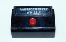 Load image into Gallery viewer, American Flyer 23568 Steam Whistling Billboard Sound BOXED w/ button & instructions